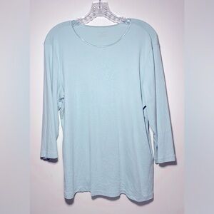 Christopher & Banks 3/4 Sleeve Top
